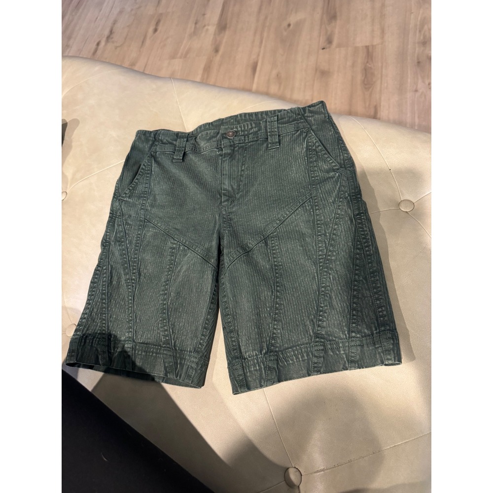 Free People Dried Pine Green Utility Shorts OB1892003 Women Size 4 NWT